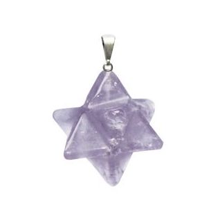 Colgante Merkabas Amatista 2.5cm